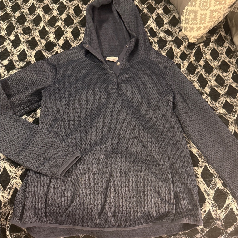Men’s Blue Hooded Sweater